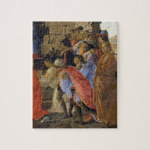 De verrijking van de Magi, detail van het schilder Legpuzzel
