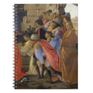 De verrijking van de Magi, detail van het schilder Notitieboek
