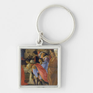 De verrijking van de Magi, detail van het schilder Sleutelhanger
