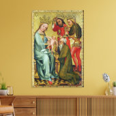 De verrijking van de Magi van Canvas Afdruk (Insitu (Woonkamer))