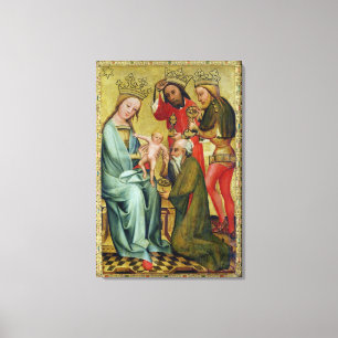 De verrijking van de Magi van Canvas Afdruk