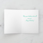 De verrukte kaart van de Verjaardag (Binnen)