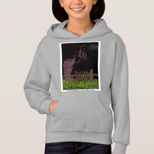 "De Verschijning" kinderen kunst hoodie (Voorkant)