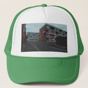 De verschillende kleuren van het landgoed trucker pet