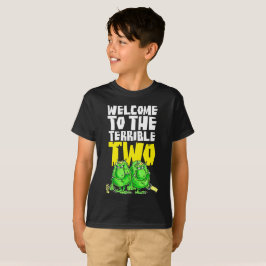 De Verschrikkelijke Twee donker T-shirt