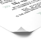 De Verse van de Manuscript van kinderen met Pijlen Foto Afdruk (Hoek)