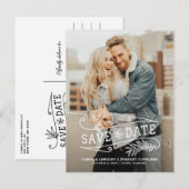 De Verticale Foto van de Bekleding van de afzettin Aankondigingskaart (Voorkant / Achterkant)