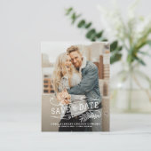 De Verticale Foto van de Bekleding van de afzettin Aankondigingskaart (Staand voorkant)