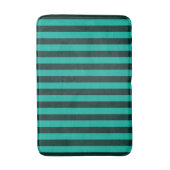 De verticale Stripes Achtergrond van Turquoise aan Badmat (Voorkant Verticaal)
