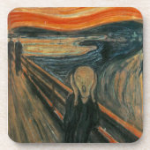 De vertoning van Edvard Munch Drankjes Onderzetter (Voorkant)