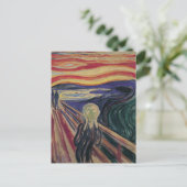 De vertoning van Edvard Munch,  expressionisme Briefkaart (Staand voorkant)
