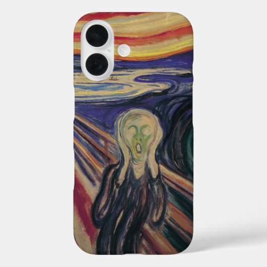 De vertoning van Edvard Munch,  expressionisme Case-Mate iPhone Case (Achterkant)
