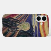 De vertoning van Edvard Munch,  expressionisme Case-Mate iPhone Case (Achterkant (horizontaal))