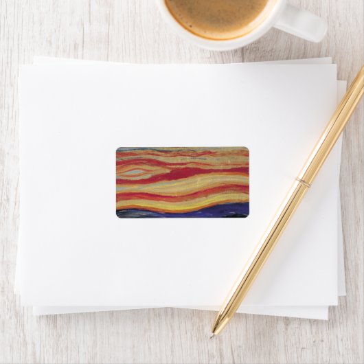 De vertoning van Edvard Munch,  expressionisme Etiket (Insitu)