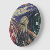 De vertoning van Edvard Munch,  expressionisme Grote Klok (Hoek)