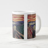 De vertoning van Edvard Munch, expressionisme Grote Koffiekop (Voorkant rechts)