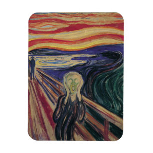 De vertoning van Edvard Munch,  expressionisme Magneet