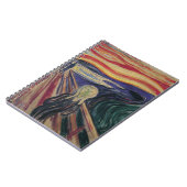 De vertoning van Edvard Munch,  expressionisme Notitieboek (Linkerzijde)