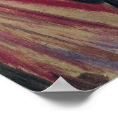 De vertoning van Edvard Munch,  expressionisme Poster (Hoek)