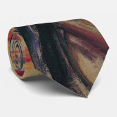 De vertoning van Edvard Munch,  expressionisme Stropdas (Opgerold)
