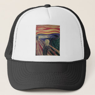 De vertoning van Edvard Munch,  expressionisme Trucker Pet