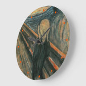 De vertoning van Edvard Munch Grote Klok (Hoek)