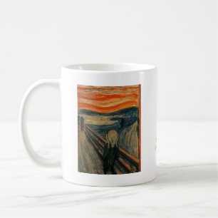 De vertoning van Edvard Munch Koffiemok