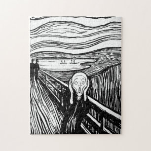 De vertoning van Edvard Munch Legpuzzel