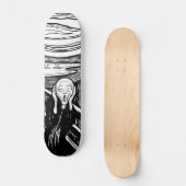 De vertoning van Edvard Munch Skateboard (Voorkant)
