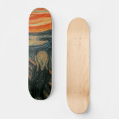 De vertoning van Edvard Munch Skateboard (Voorkant)