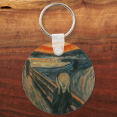 De vertoning van Edvard Munch Sleutelhanger (Voorkant)