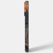De vertoning van Munch Case-Mate iPhone Case (Achterkant / Links)