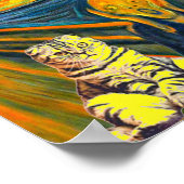 De vertoning van Munch, Cat Art Parody Poster (Hoek)