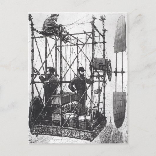 De vervanger briefkaart (Voorkant)