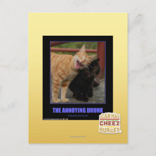 De vervelende Drink Briefkaart