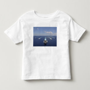 De vervoerder van het vliegtuig USS Abraham Lincol Kinder Shirts