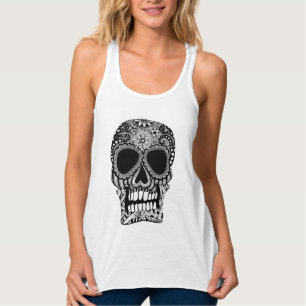 De verwarde Tanktop van de Schedel