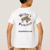 De verzadigingsgebieden t-shirt (Achterkant)