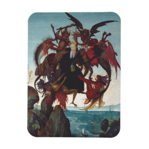 De verzoeking van Sint-Antonius door Michelangelo Magneet
