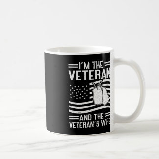 De Veteraan en de vrouw van de Veteraan Proud Amer Koffiemok