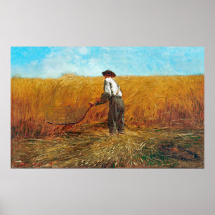 De veteraan in een nieuw veld (1865) door Winslow Poster