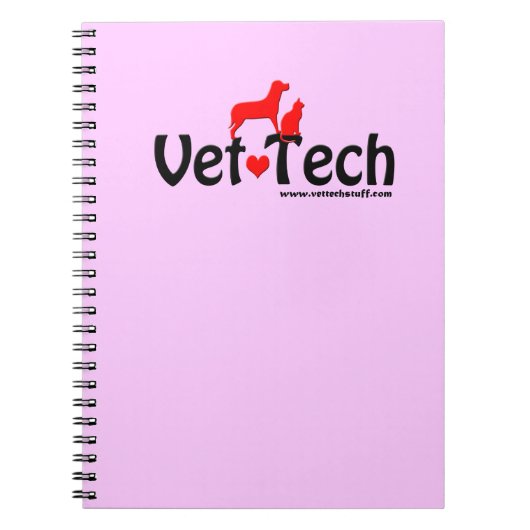 de vétérinaire de technologie de carnet rose (Devant)