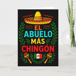 De Vetste Grootvader - Grappige Mexicaanse Opa  Kaart