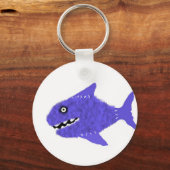 De vette walvishaai. sleutelhanger (Voorkant)