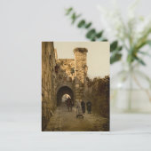 De Via Dolorosa in Jeruzalem Briefkaart (Staand voorkant)