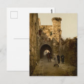 De Via Dolorosa in Jeruzalem Briefkaart (Voorkant / Achterkant)