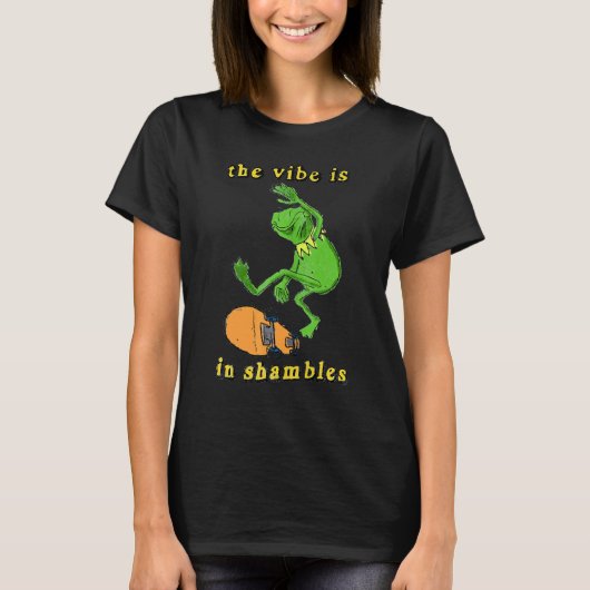 De Vibe is in de vorm van schaaldieren T-shirt (Voorkant)