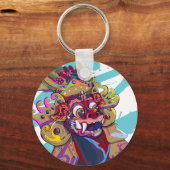 De Vibrant Barong van CRASHTHEKOI Sleutelhanger (Voorkant)