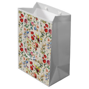 De Victoriaans-era Floral Waterverf Creation Medi Medium Cadeauzakje