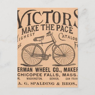 De Victoriaans Fiets van Timey Pennyfarthing van Briefkaart